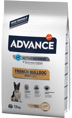 Advance Dog Adult French Bulldog | 7,5 kg - PetDoctors - Loja Online