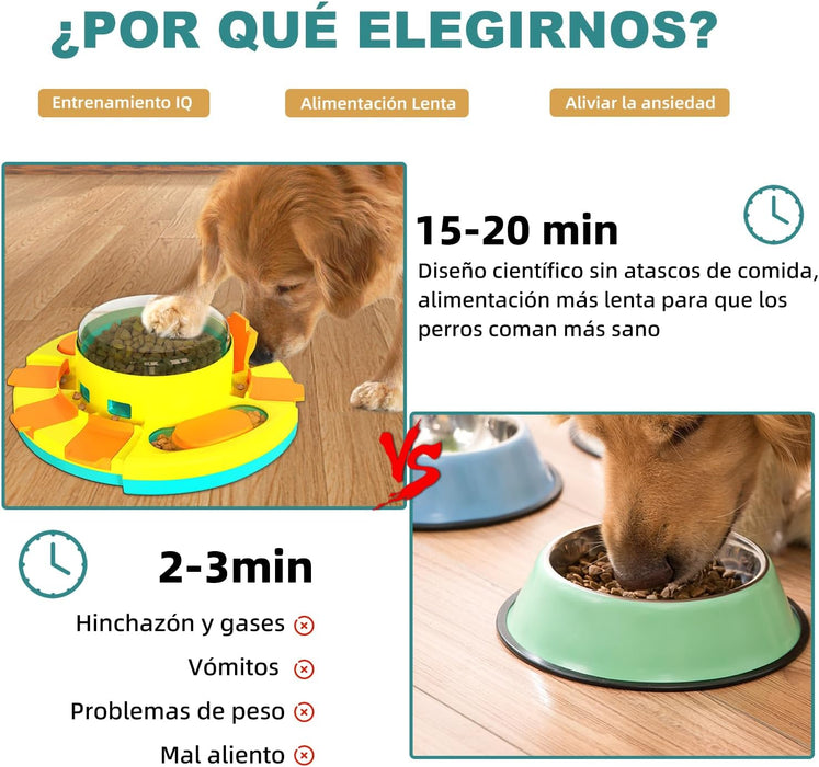 Brinquedo Interativo quebra-cabeças para cão com 2 níveis de dificuldade - PetDoctors - Loja Online