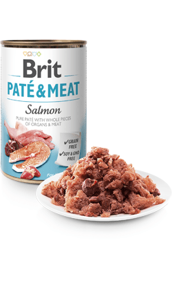 Brit Care Dog Paté & Meat Salmon | Wet (Lata) | 400 g | 400 g - PetDoctors - Loja Online