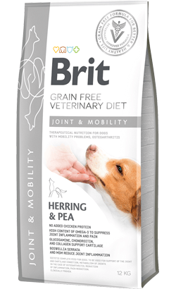 Brit Veterinary Diet Dog Joint & Mobility Grain-Free Herring & Pea - Para Cães com Osteoartrite - PetDoctors - Loja Online
