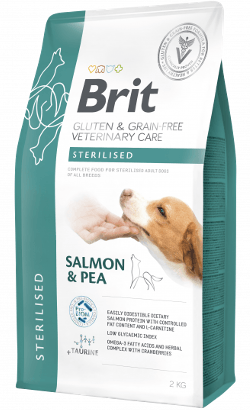 Brit Veterinary Diet Dog Sterilised Gluten & Grain-Free - Para Cães Esterilizados, Sem Glúten - PetDoctors - Loja Online