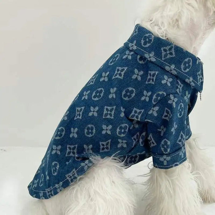Camisola em ganga para Cães pequenos e médios ou Gatos - PetDoctors - Loja Online