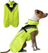 Capa / Blusão de chuva refletora e impermeável para cães, com abertura para arnês, para cães pequenos, médios e grandes - PetDoctors - Loja Online