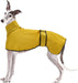 Capa de chuva leve para cães, com correias refletoras e orifício para arnês, ideal para Lurcher e Whippet - PetDoctors - Loja Online