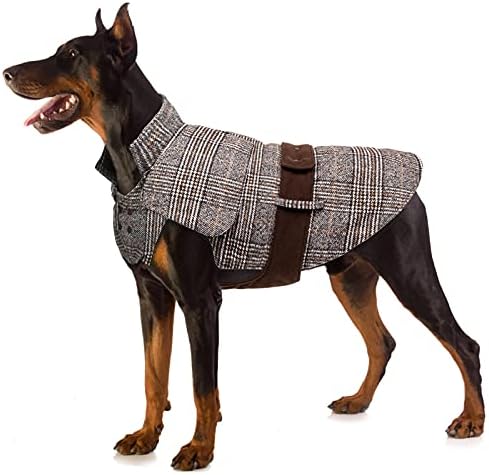 Casaco para cães, médios e grandes, quente, confortável, com trela traseira ajustável - PetDoctors - Loja Online