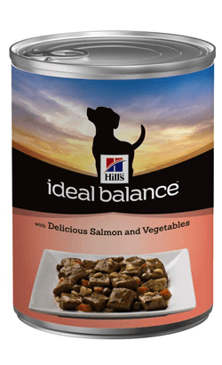 Hills Ideal Balance Dog Adult | Salmon & Vegetables Wet (Lata) | 363 g - PetDoctors - Loja Online