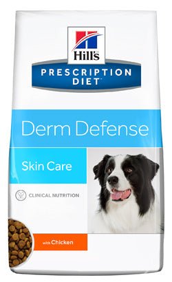 Hills Prescription Diet Derm Defense Canine with Chicken - PetDoctors - Loja Online