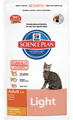 Hills Science Plan Feline Adult Light | Chicken | 1,5 kg - PetDoctors - Loja Online