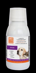 MENFORSAN IMUNITÁRIO Alimento complementar líquido para cães e gatos para reforçar o sistema imunitário | Reforça as defesas | Potencia o sistema imunitário | 120 ml - PetDoctors - Loja Online