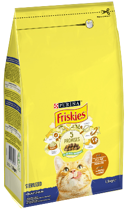 PURINA Friskies Gato Esterilizados | Peru & Vegetais | 3 kg - PetDoctors - Loja Online