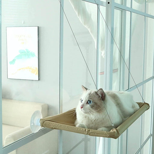 Rede para gatos, para banhos de sol, para janela, suporta até 15 kg - PetDoctors - Loja Online