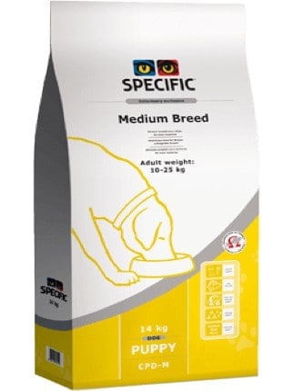 Specific CPD-M Puppy Medium Breed (12 Kg) - PetDoctors - Loja Online