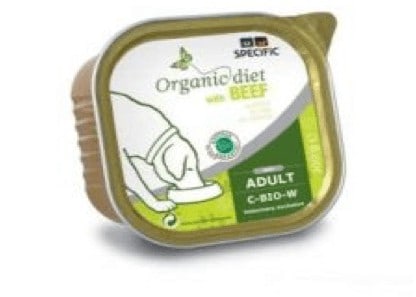 Specific Dog C-BIO-W Organic BEEF (5 Embalagens de 150 gramas cada) - PetDoctors - Loja Online