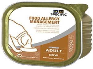 Specific Dog CDW Food Allergy Management Wet (Terrina) - Caixa com 6 embalagens de 300 gramas cada - PetDoctors - Loja Online