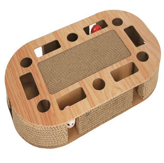 Tabuleiro Arranhador Oval para Gatos 31CM X 6CM - PetDoctors - Loja Online