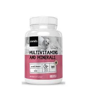 18 Multivitaminas e Minerais para Cães e Gatos, 365 comprimidos, vitamina A, B, C, D, ferro, cálcio, zinco - suporte imunitário - PetDoctors - Loja Online