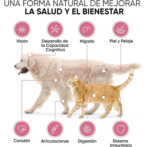 18 Multivitaminas e Minerais para Cães e Gatos, 365 comprimidos, vitamina A, B, C, D, ferro, cálcio, zinco - suporte imunitário - PetDoctors - Loja Online