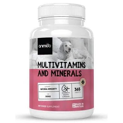 18 Multivitaminas e Minerais para Cães e Gatos, 365 comprimidos, vitamina A, B, C, D, ferro, cálcio, zinco - suporte imunitário - PetDoctors - Loja Online