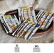 2 x 10 = 20 GimCat Sticks Aves - Pauzinhos macios para mastigar com alto teor de carne e sem adição de açúcar - 2 pacotes (20 sticks) - PetDoctors - Loja Online