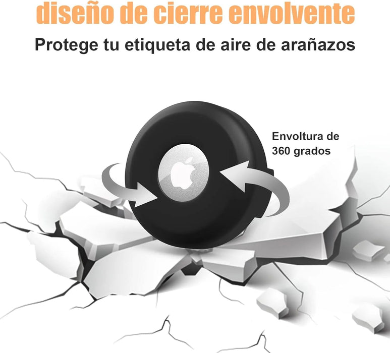 3 Unidades de Capa Protetora de Silicone, Impermeável, compatível com Apple Airtag - PetDoctors - Loja Online