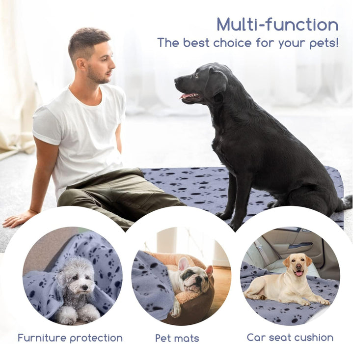 3 x Mantas Macias para cães ou gatos, Laváveis na máquina - PetDoctors - Loja Online