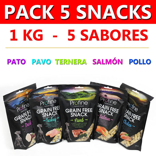 5 Pacotes de Biscoitos, Snacks, Miminhos e Prémios, sem Cereais, para Cães de Todas as Raças - 1000 gramas - PetDoctors - Loja Online