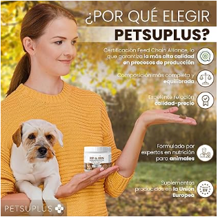 Chondroprotecteur pour chien - glucosamine, MSM, chondroïtine, collagène, acide hyal - renforce le cartilage et protège les articulations - anti-inflammatoire naturel - 120 bouchées