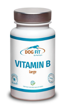 DOG FIT by PreThis® Complexe de Vitamines B pour Grands Chiens, Vegan, système nerveux, incontinence, spondylose, tremblements (à partir de 25 kg)