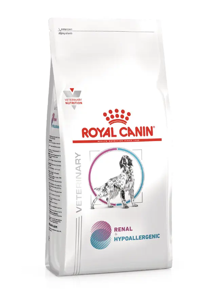 Royal Canin Hund Renal + Hypoallergenic 4 kg