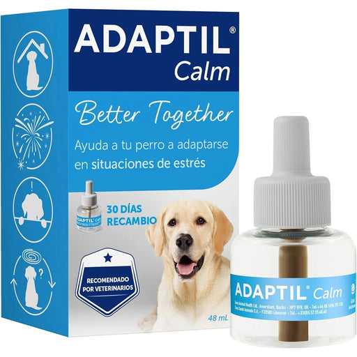 ADAPTIL Calm, anti - stress para cães (medos, ruídos fortes), apenas para casa - recarga 48 ml - PetDoctors - Loja Online