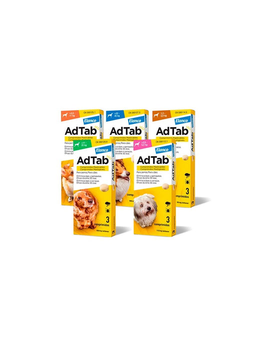 AdTab Cão - Caixa com 3 comprimidos - PetDoctors - Loja Online