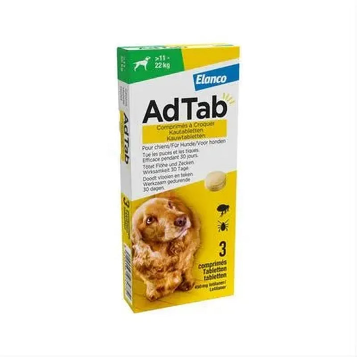 AdTab Cão - Caixa com 3 comprimidos - PetDoctors - Loja Online