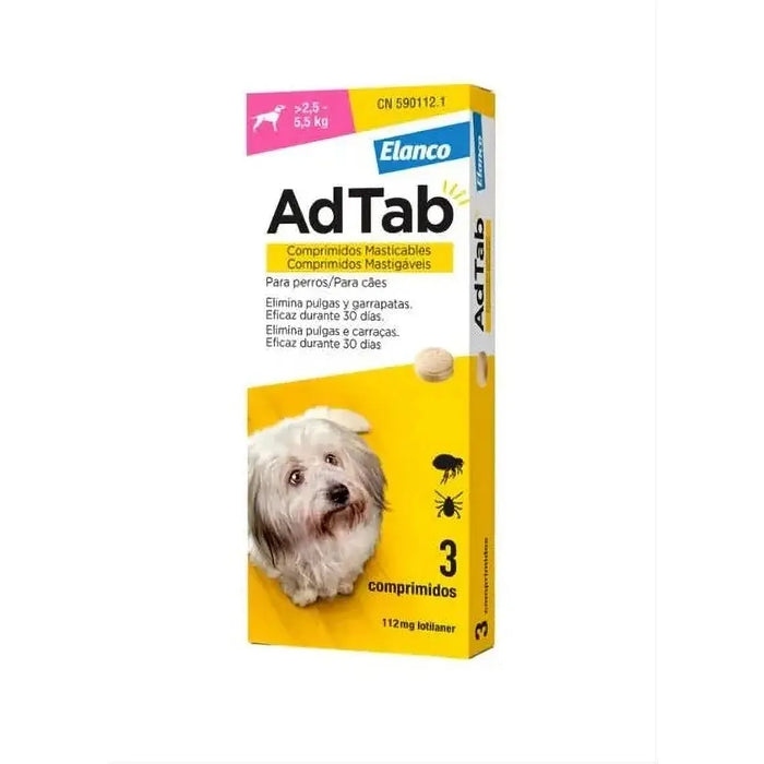 AdTab Cão - Caixa com 3 comprimidos - PetDoctors - Loja Online