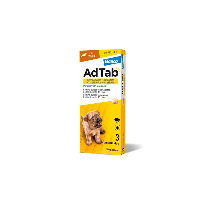 AdTab Cão - Caixa com 3 comprimidos - PetDoctors - Loja Online