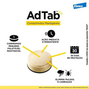 AdTab Gato - caixa com 3 comprimidos - PetDoctors - Loja Online