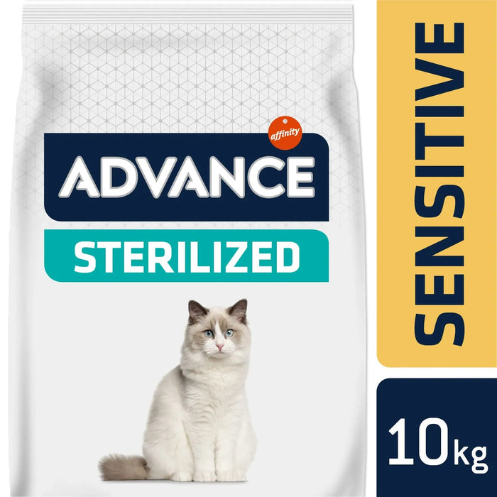 Advance Cat Sterilised Sensitive | Salmão e Cevada (Salmon & Barley) - Para Gatos Esterilizados - PetDoctors - Loja Online
