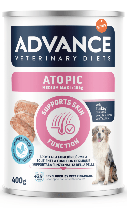 Advance Vet Dog Atopic | Wet (Lata) | 400 g - PetDoctors - Loja Online