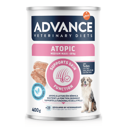 Advance Vet Dog Atopic | Wet (Lata) | 400 g - PetDoctors - Loja Online