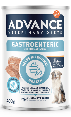 Advance Vet Dog Gastroenteric | Wet (Lata) | 400 g - PetDoctors - Loja Online