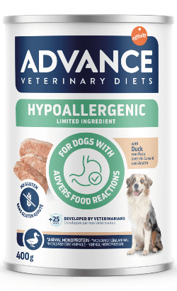 Advance Vet Dog Hypoallergenic Duck | Wet (Lata) | 400 g - PetDoctors - Loja Online