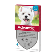 Advantix® - Pipetas Advantix® Desparasitante para cães - Conjunto de 4 Pipetas - PetDoctors - Loja Online