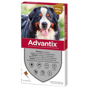 Advantix® - Pipetas Advantix® Desparasitante para cães - Conjunto de 4 Pipetas - PetDoctors - Loja Online