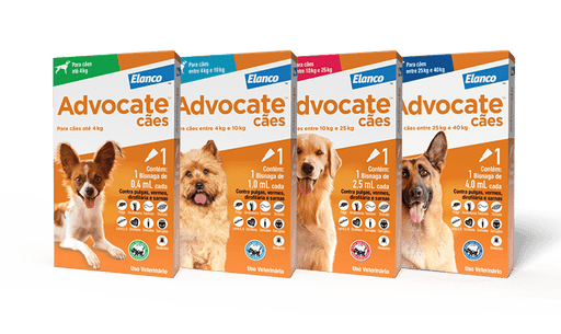 Advocate 250 mg Cão - 10-25 Kgs - Caixa com 3 Pipetas - PetDoctors - Loja Online