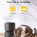 Alimentador Automático 3 L ideal para Gatos, com gravação de voz 10 seg, até 50 porções 6 refeições por dia, com tigela de aço inoxidável e tampa Twist Lock - PetDoctors - Loja Online
