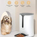 Alimentador Automático - Comedouro para Gatos ou Cães, com Temporizador, Ecrã LCD, Controlo de Porções - 7 litros - Até 4 refeições diárias - PetDoctors - Loja Online