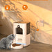 Alimentador automático para gatos com câmera de vigilância, dispensador de ração de 4 litros com programa de alimentação personalizado, gravação de voz de 15 segundos, alimentação dupla e brinquedo a laser. - PetDoctors - Loja Online