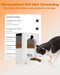 Alimentador automático para gatos com câmera de vigilância, dispensador de ração de 4 litros com programa de alimentação personalizado, gravação de voz de 15 segundos, alimentação dupla e brinquedo a laser. - PetDoctors - Loja Online