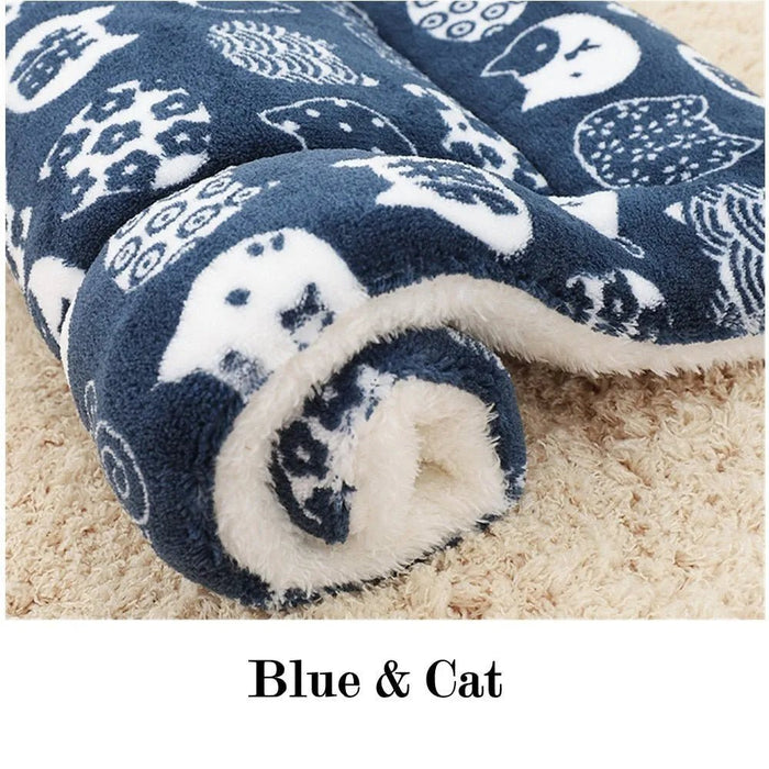 🐶🐱 Almofada / Base de Cama / Manta em FLANELA MACIA e QUENTINHA para Cães ou Gatos ✅ - PetDoctors - Loja Online