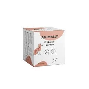 Animally Prébiotico Carvão Ativado - 60 comprimidos - Saúde digestiva - Prebióticos para cães - PetDoctors - Loja Online