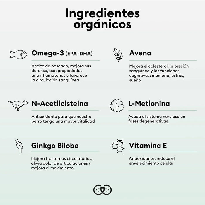 ANIMO - COMPLEXE | Articulações cães idosos | Articulações suplementos cães | anti - inflamatório cães, melhora a mobilidade e agilidade - PetDoctors - Loja Online